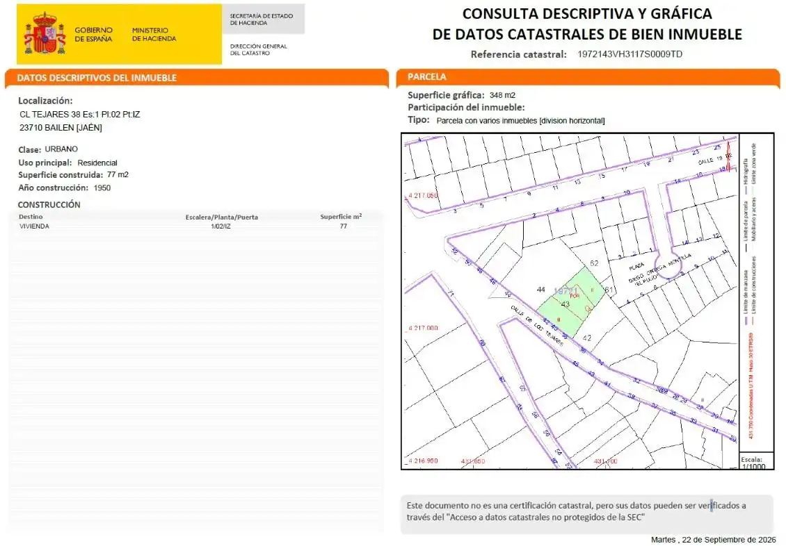 Appartamento in vendita a Bailén, imagen 4