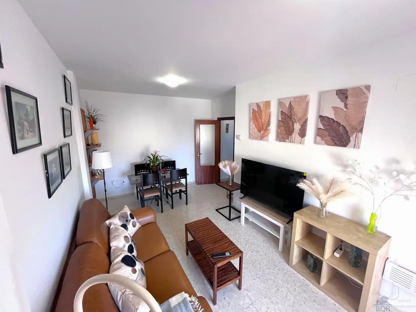 Living room of Flat for rent in Jerez de la Frontera  with Air Conditioner, Terrace and Furnished