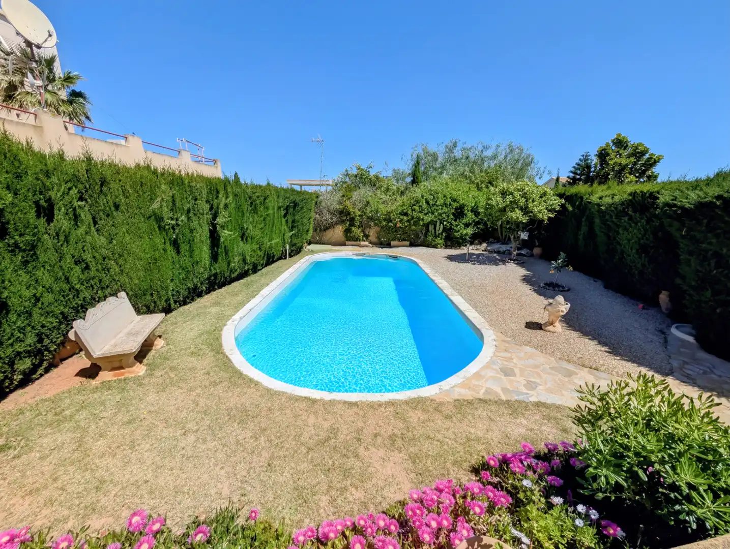 Piscina de Casa o chalet en venta en Cartagena con Aire acondicionado, Calefacción y Jardín privado