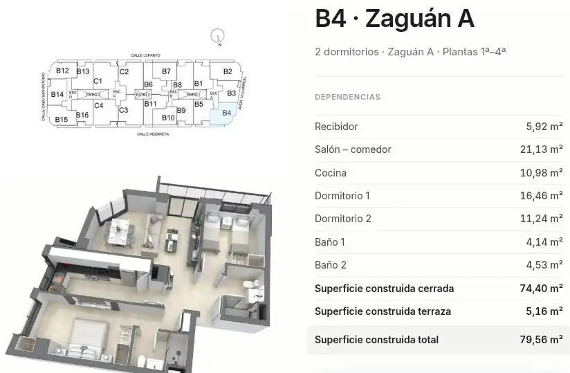 Pis amb piscina en venda a Avenida Avenida Vila-real, imagen 13
