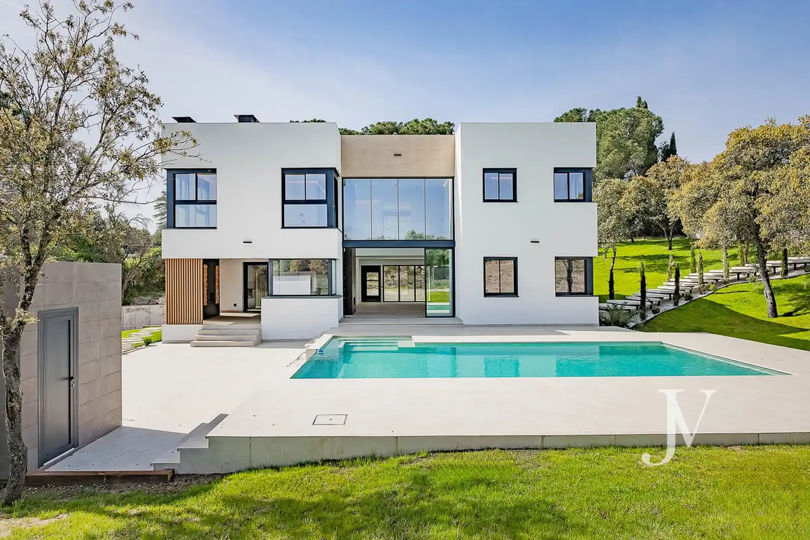 Außenansicht von Haus oder Chalet zum Verkauf in Ciudalcampo mit Klimaanlage, Heizung und Privatgarten
