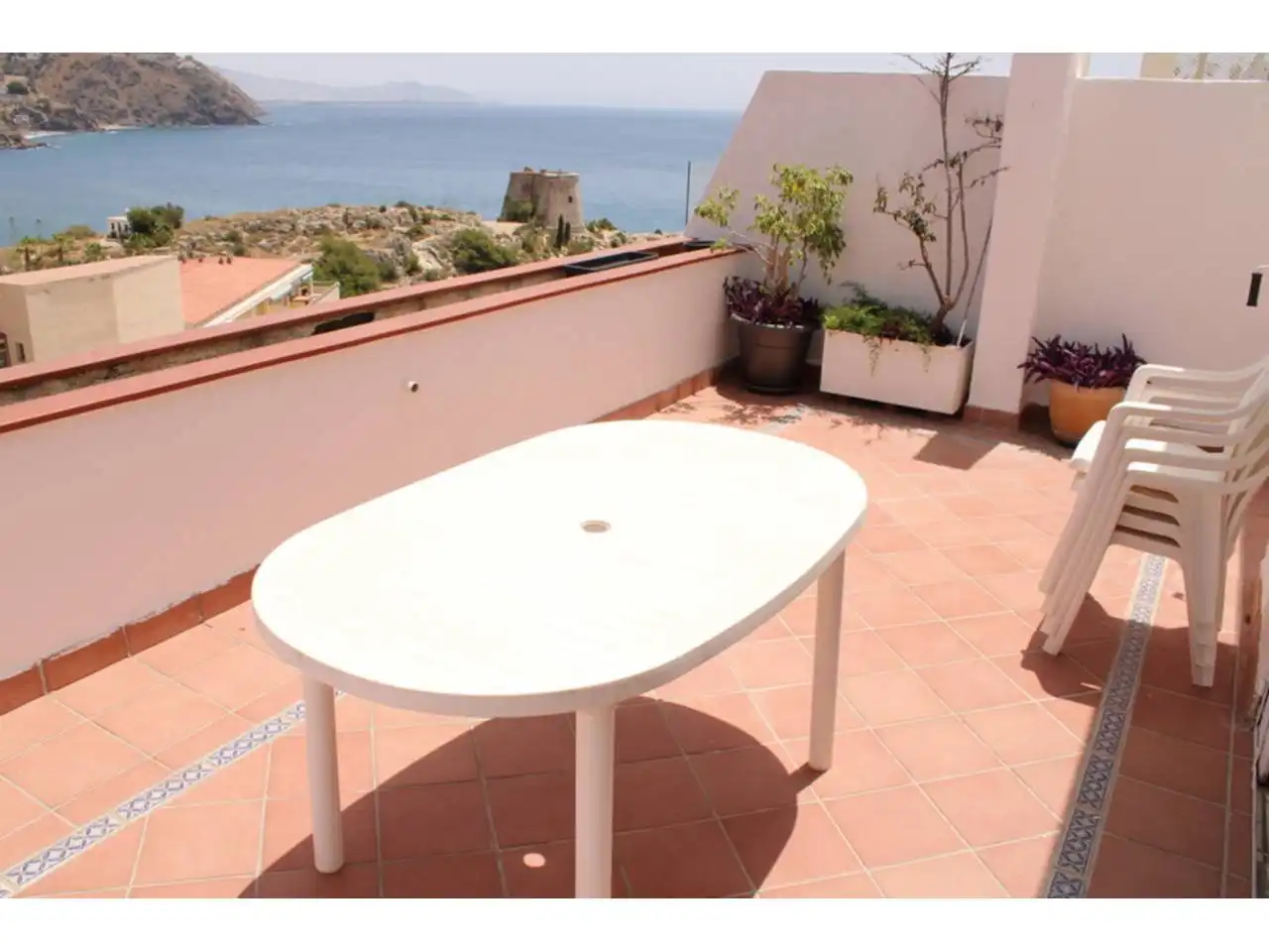 Terrassa de Apartament de lloguer en Almuñécar amb Aire condicionat, Terrassa i Moblat