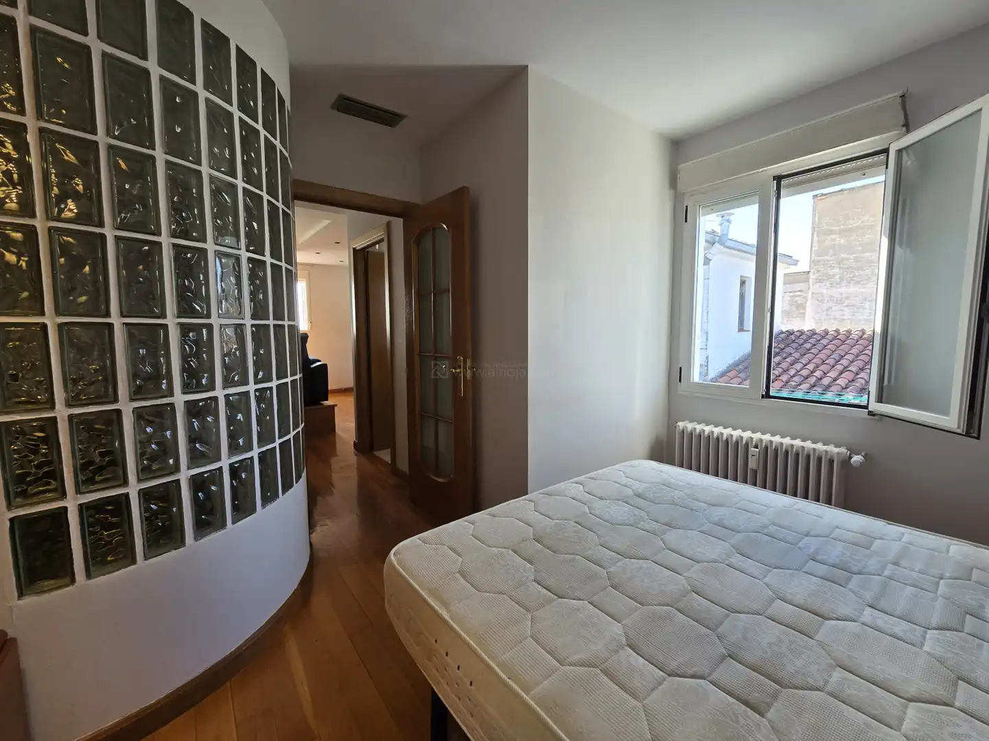 Bedroom of Flat for sale in  Logroño  with Heating and Furnished