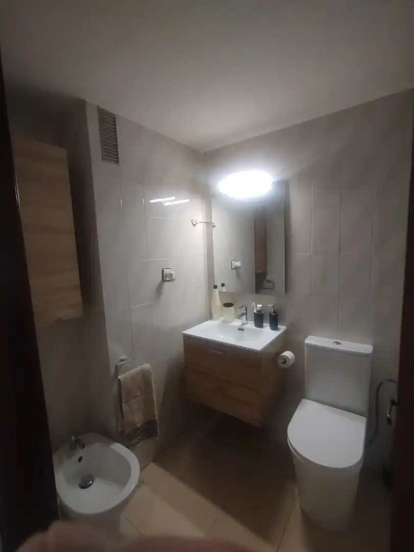Badezimmer von Wohnungen zur Miete in Zaragoza mit Heizung, Möbliert und Ofen