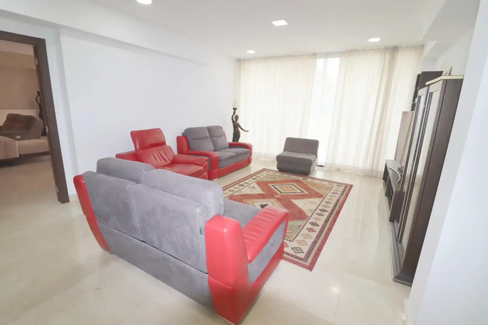 Sala de estar de Casa o chalet en venta en Godella con Aire acondicionado, Piscina y Alarma