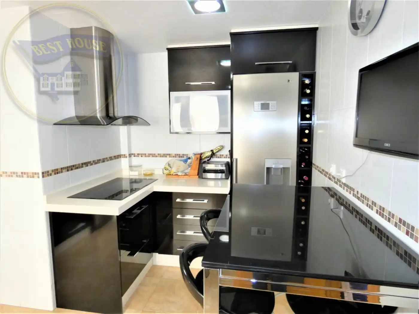 Cocina de Casa adosada en venta en Alguazas con Calefacción, Terraza y Trastero