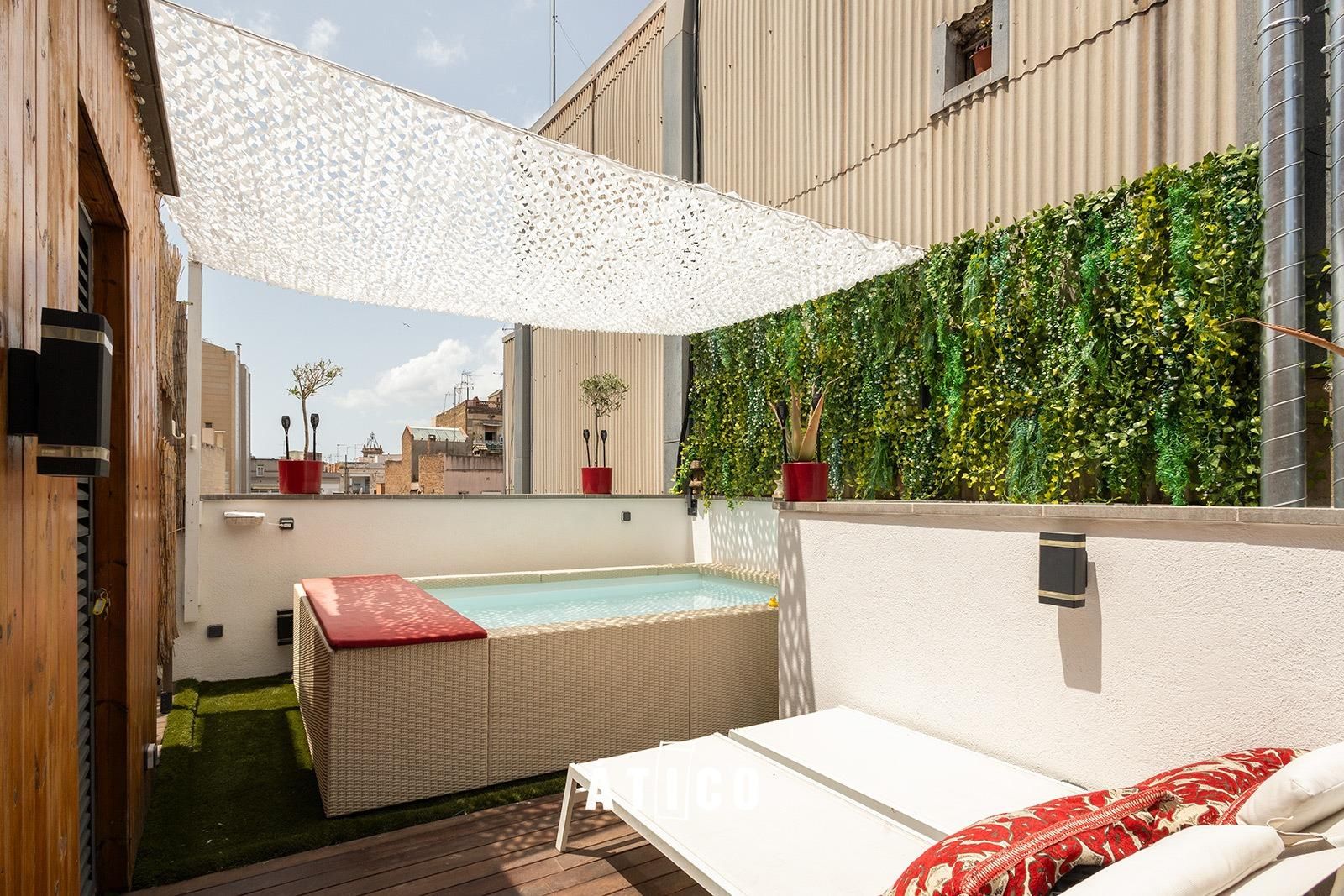 Terrace of Attic for sale in  Barcelona Capital  with Air Conditioner, Heating and Terrace