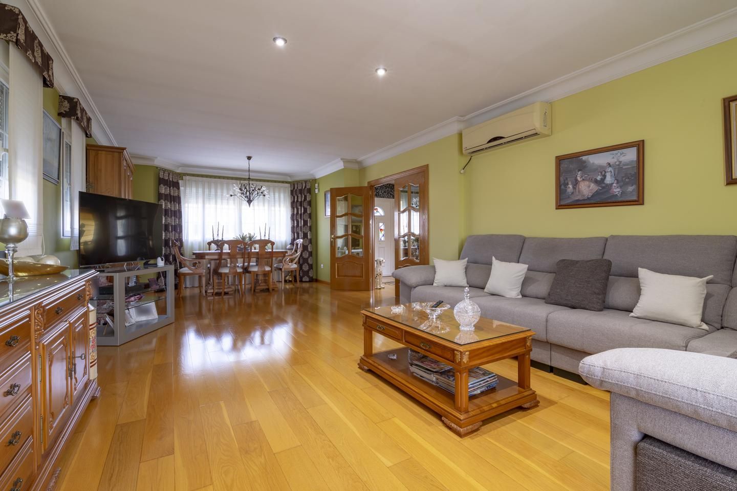 Sala d'estar de Casa o xalet en venda en Pepino amb Aire condicionat, Calefacció i Jardí privat