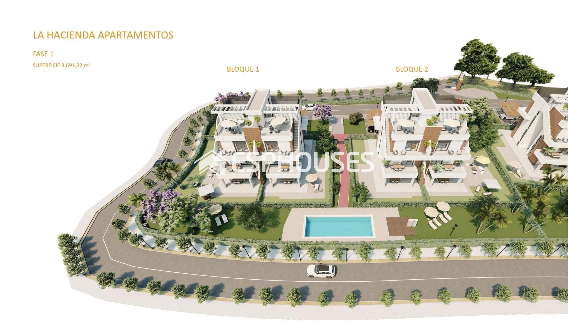 Vista exterior de Planta baixa en venda en Fuente Álamo de Murcia amb Terrassa, Traster i Balcó