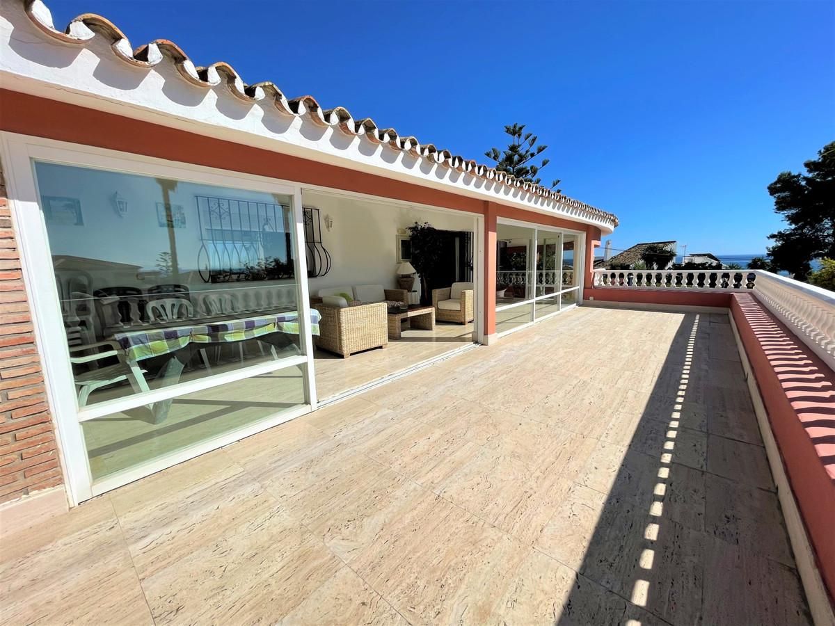 Terraza de Casa o chalet en venta en Estepona con Aire acondicionado, Jardín privado y Terraza