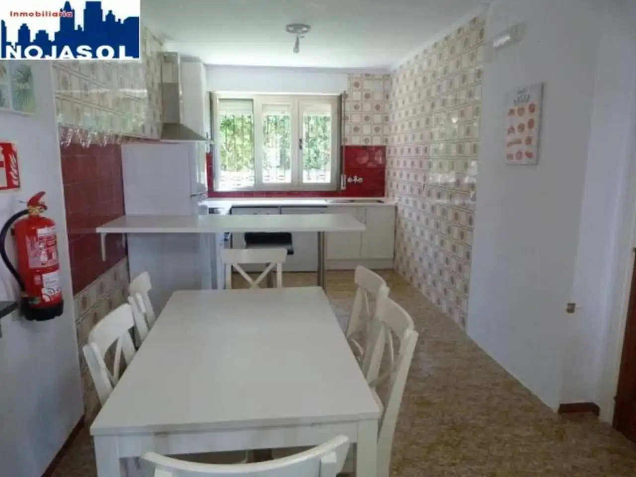 Cocina de Casa o chalet de alquiler en Noja con Terraza y Amueblado