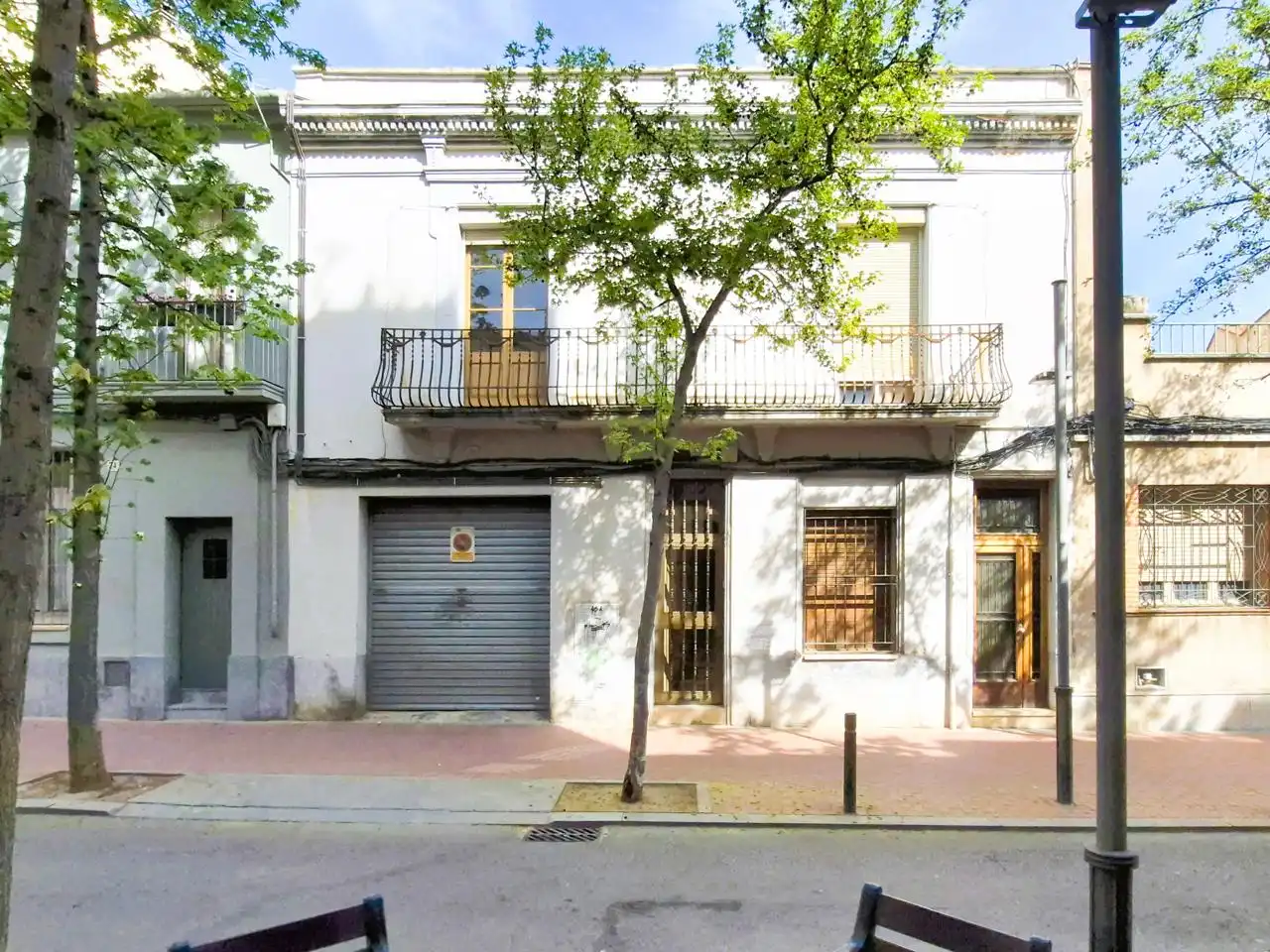 Vista exterior de Piso en venta en Terrassa con Calefacción y Balcón