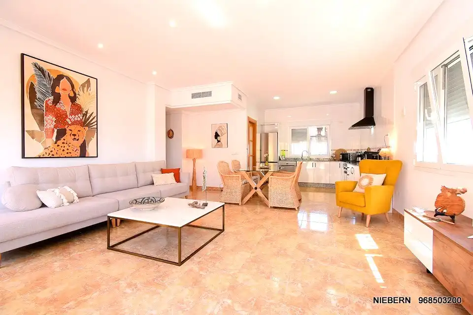 Living room of Houses for rent in Cartagena  with Air Conditioner, Terrace and Swimming Pool