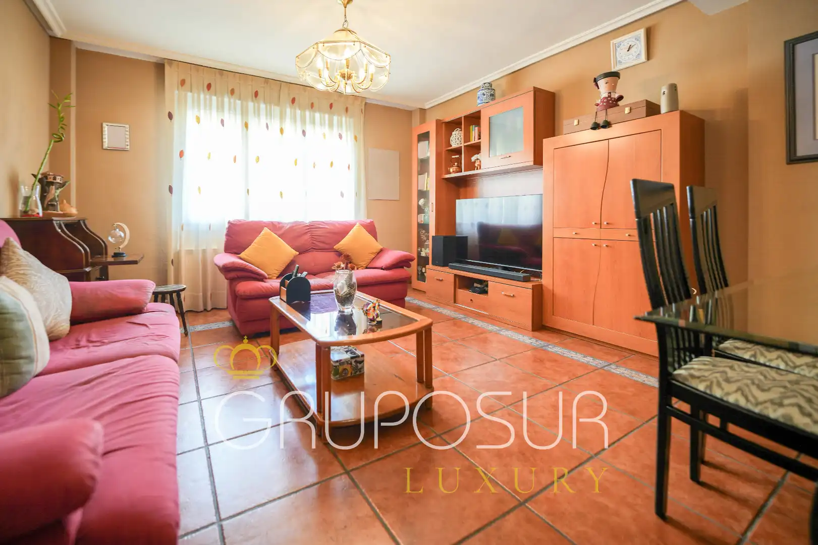 Sala de estar de Casa adosada en venta en La Flecha - Monasterio del Prado