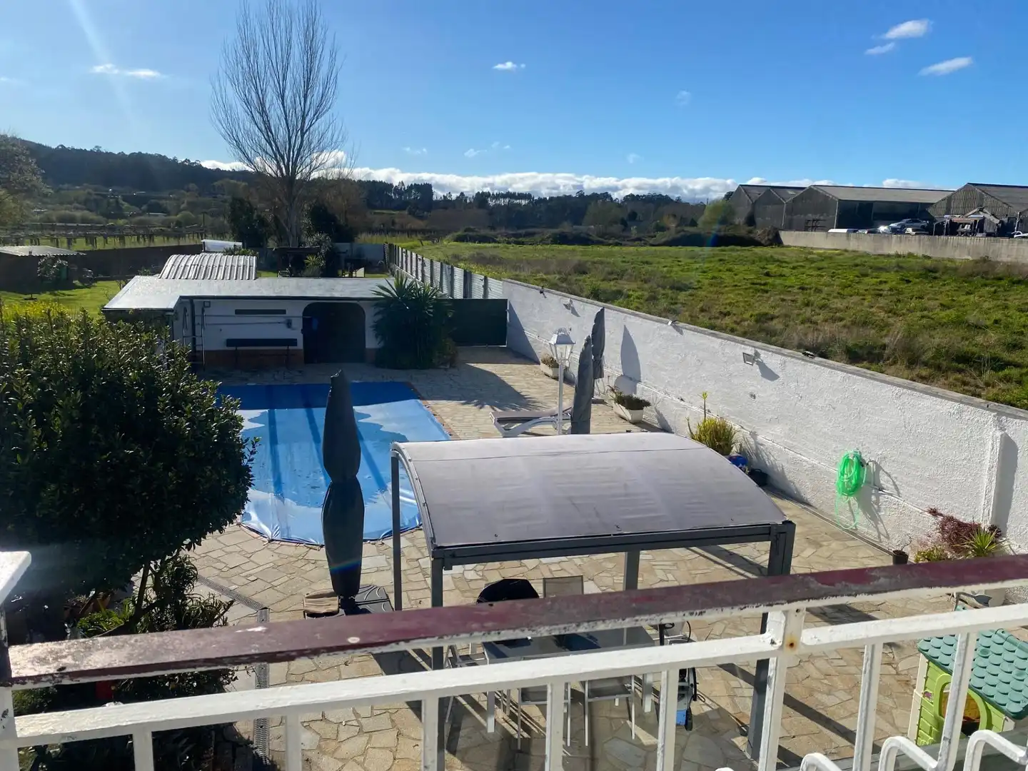 Piscina de Casa o chalet en venta en Vilagarcía de Arousa con Calefacción, Jardín privado y Parquet