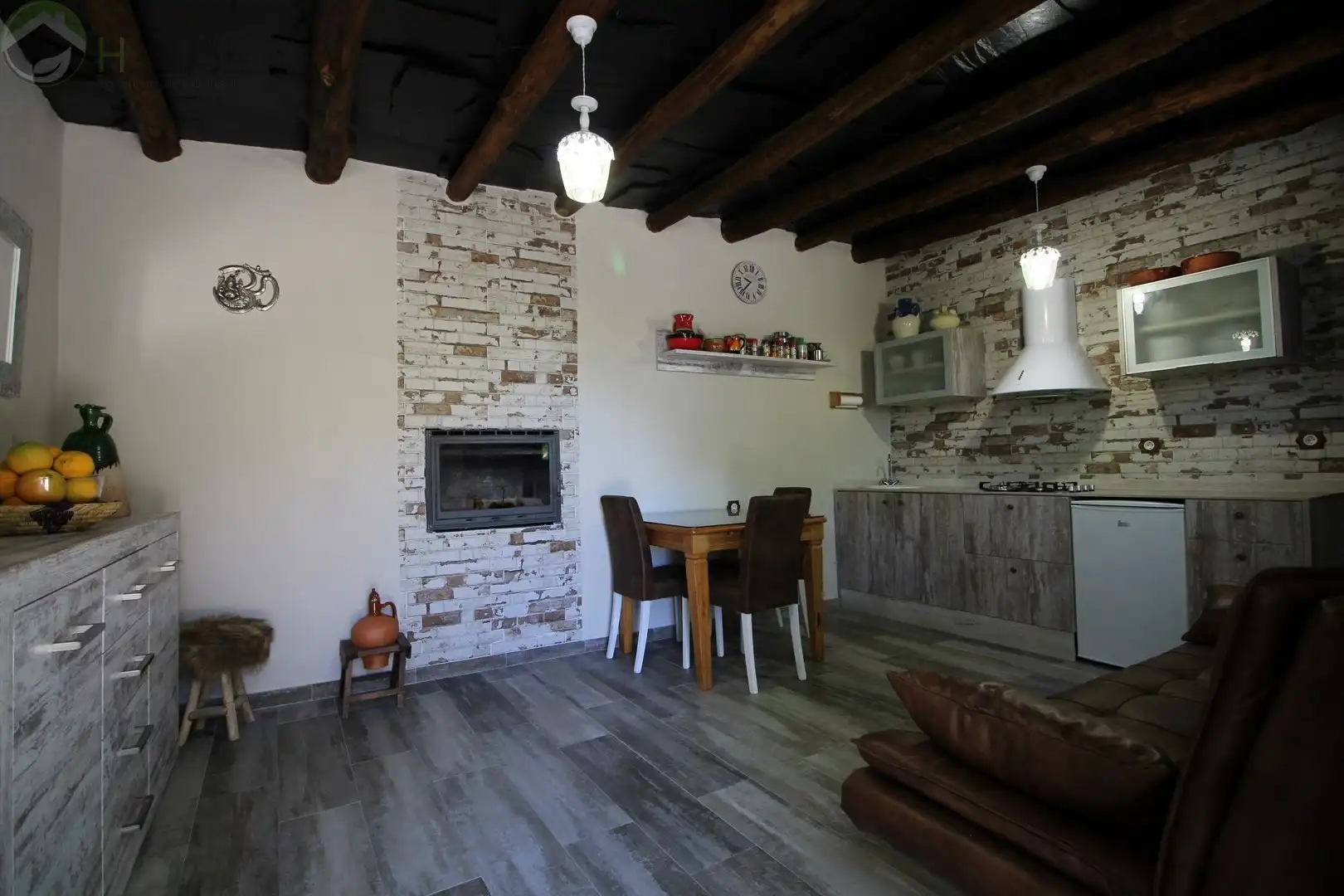 Sala d'estar de Finca rústica en venda en La Taha amb Terrassa i Moblat