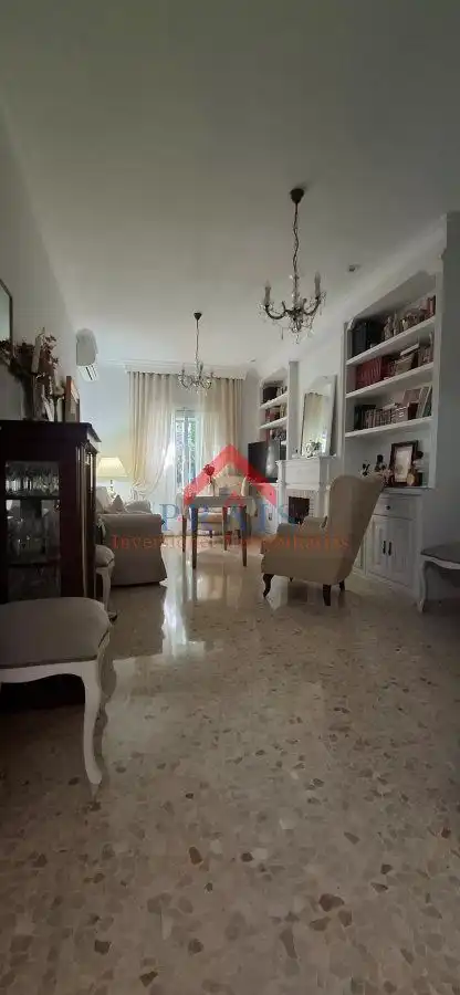 Sala de estar de Casa adosada en venta en Utrera con Aire acondicionado y Trastero