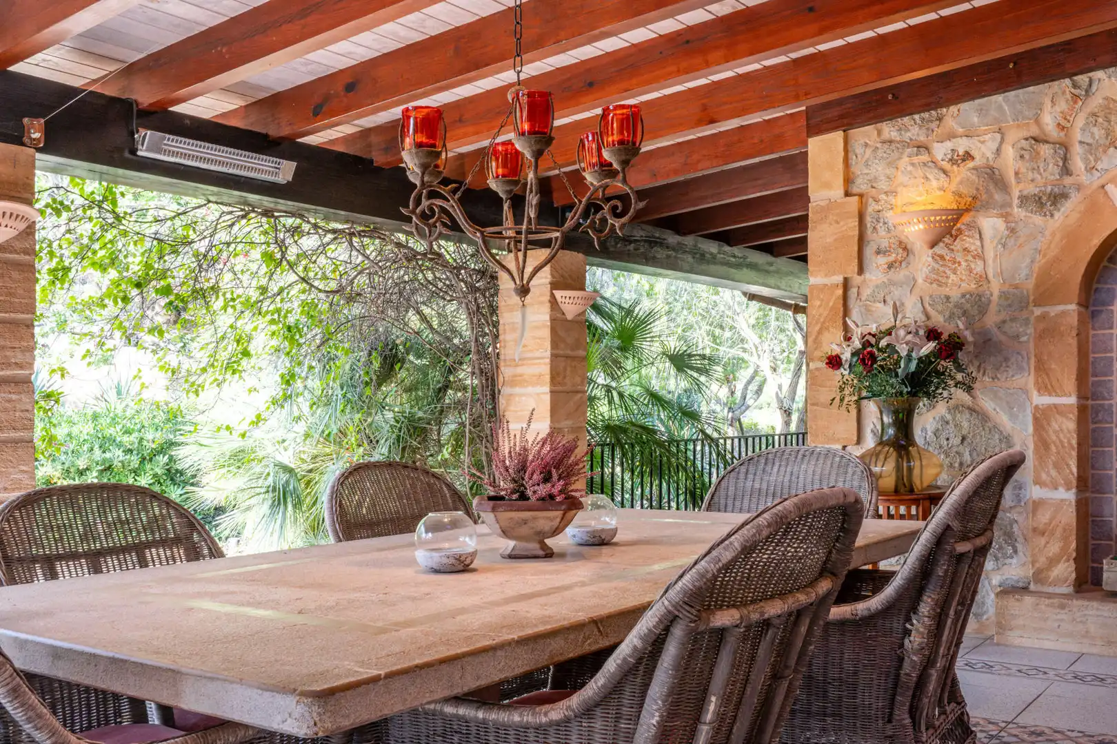 Terraza de Finca rústica en venta en Capdepera con Aire acondicionado, Terraza y Amueblado