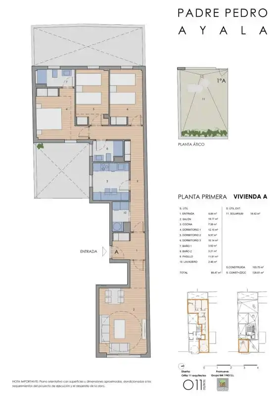 Appartement avec terrasse à vendre à Calle Padre Pedro Ayala, imagen 6