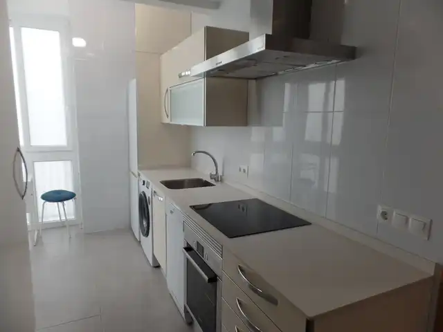 Küche von Wohnung zur Miete in Madrid mit Heizung, Terrasse und Möbliert