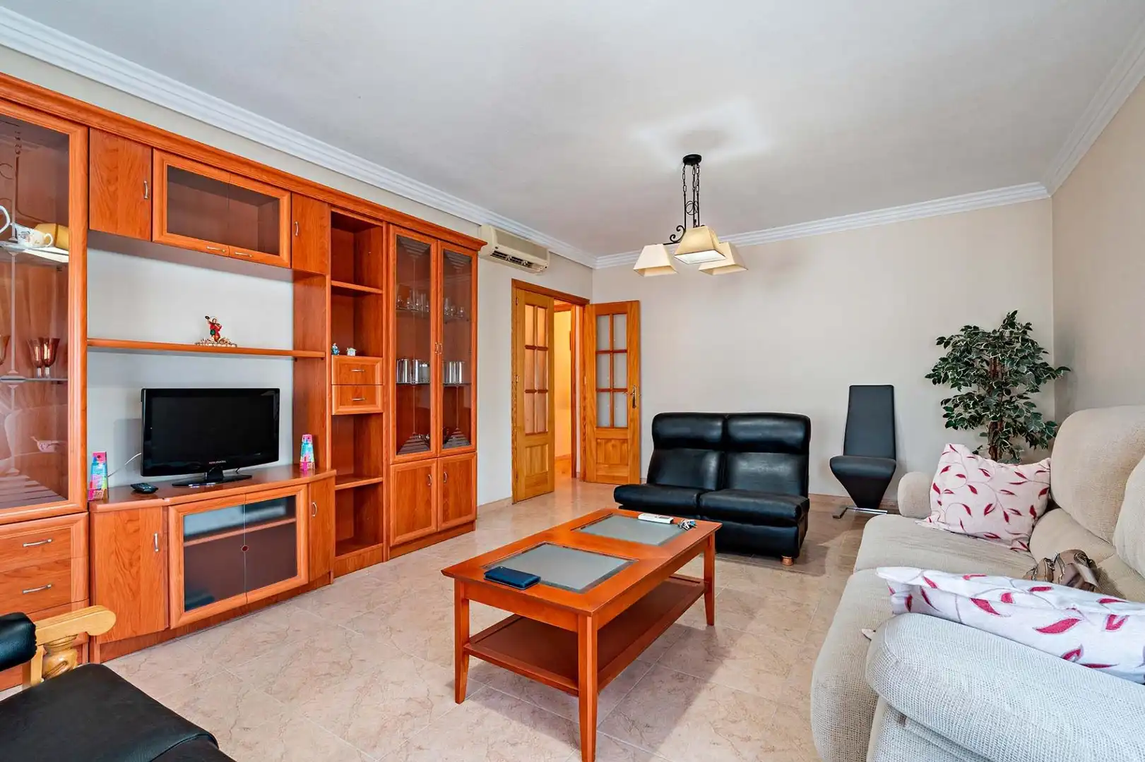 Sala de estar de Piso en venta en El Ejido con Amueblado