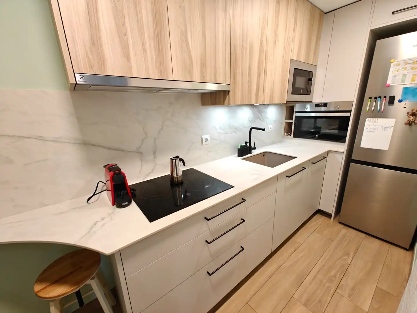 Kitchen of Flat for sale in Premià de Mar  with Air Conditioner, Heating and Parquet flooring