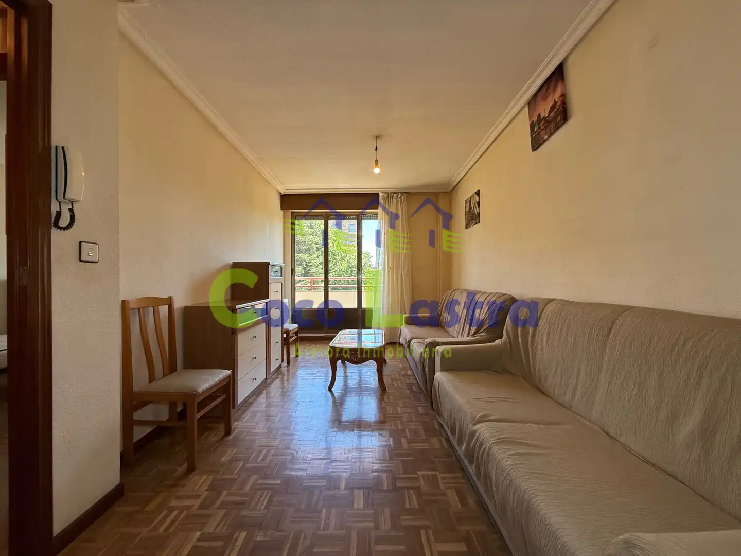 Wohnzimmer von Wohnungen zum Verkauf in Salamanca mit Heizung, Parkett und Balkon