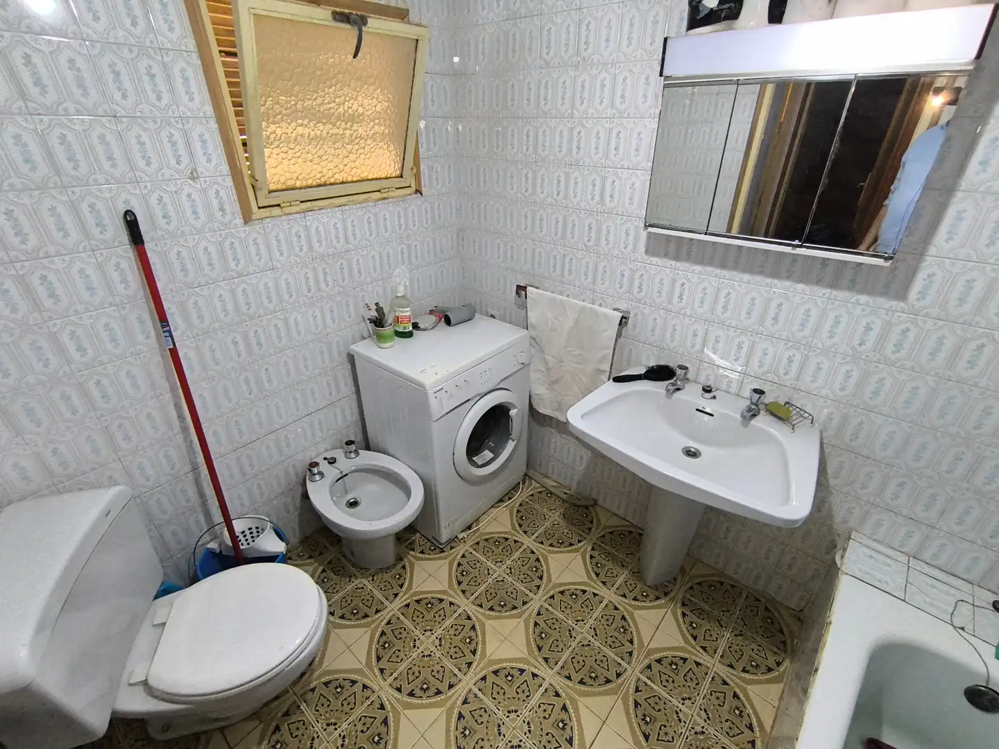 Baño de Casa o chalet en venta en Mazuecos de Valdeginate con Jardín privado, Trastero y Amueblado