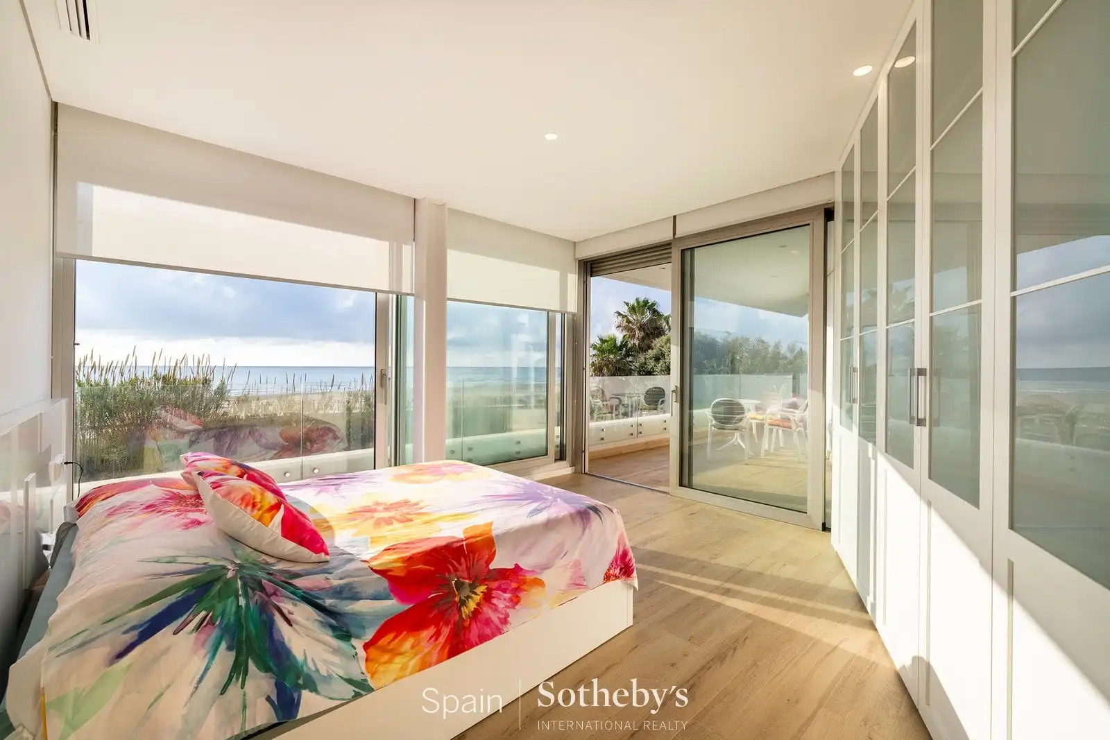 Schlafzimmer von Einfamilien-Reihenhaus zum Verkauf in Alcalà de Xivert mit Klimaanlage, Heizung und Privatgarten
