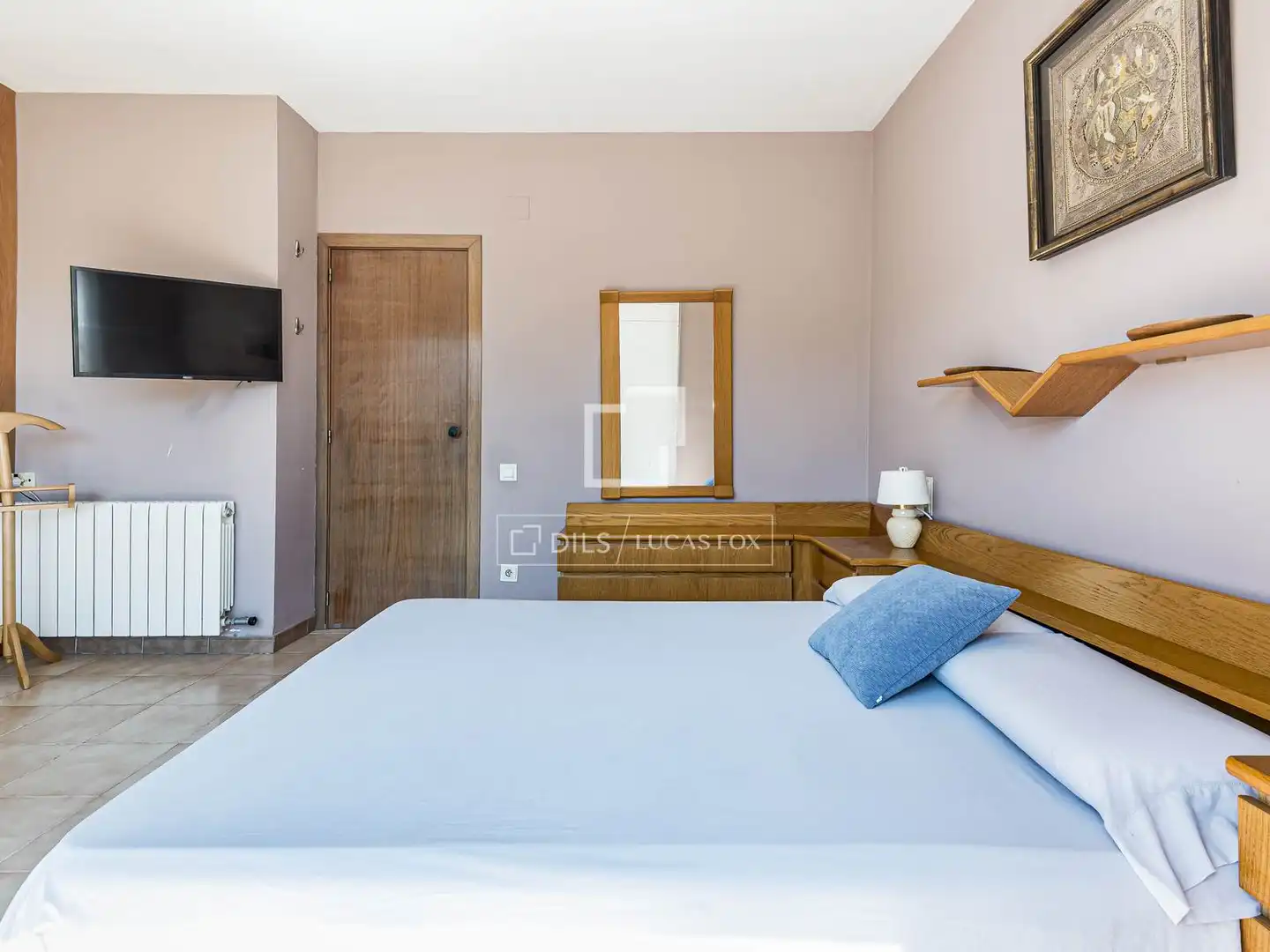 Dormitori de Casa o xalet en venda en Sant Cugat del Vallès amb Aire condicionat, Calefacció i Jardí privat