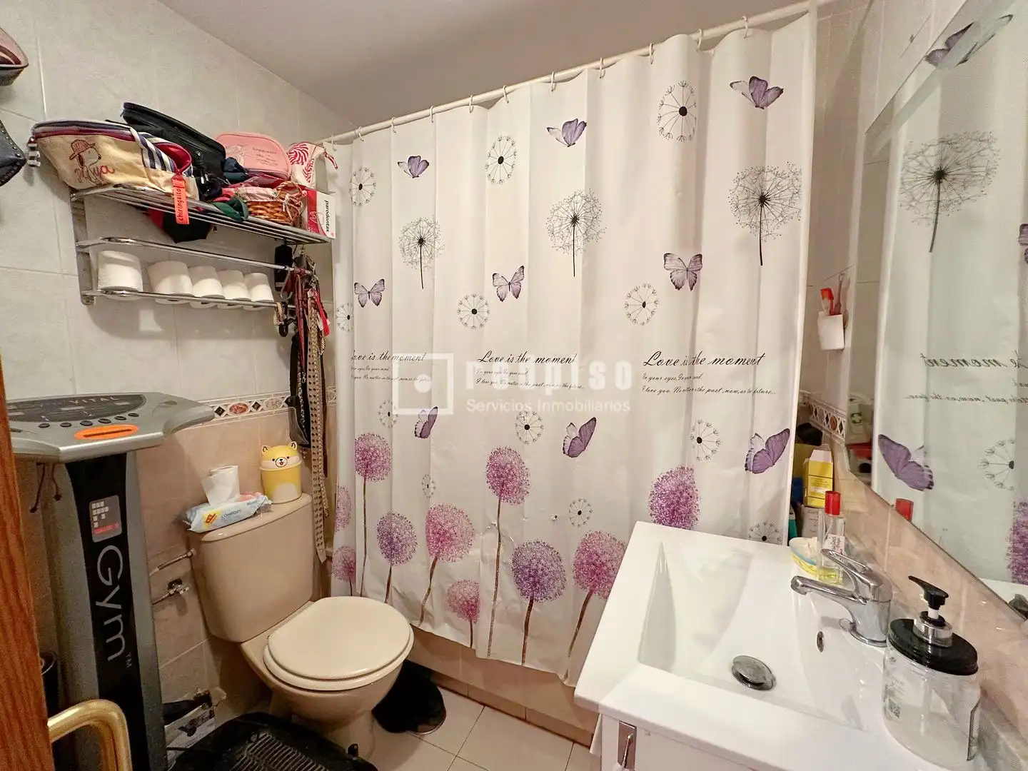 Bathroom of Flat for sale in Málaga  with Air Conditioner, Heating and Terrace