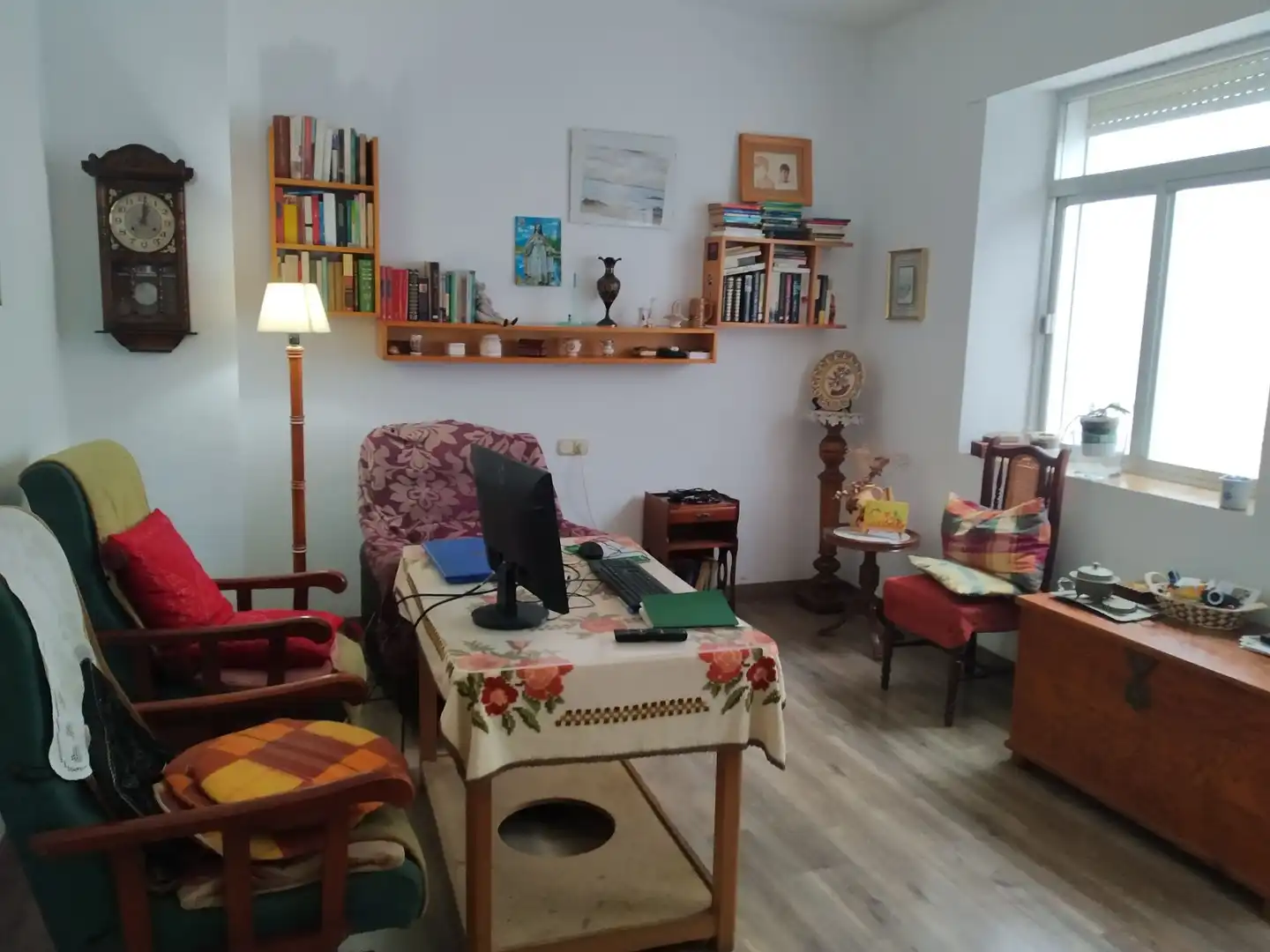 Sala de estar de Piso en venta en Málaga