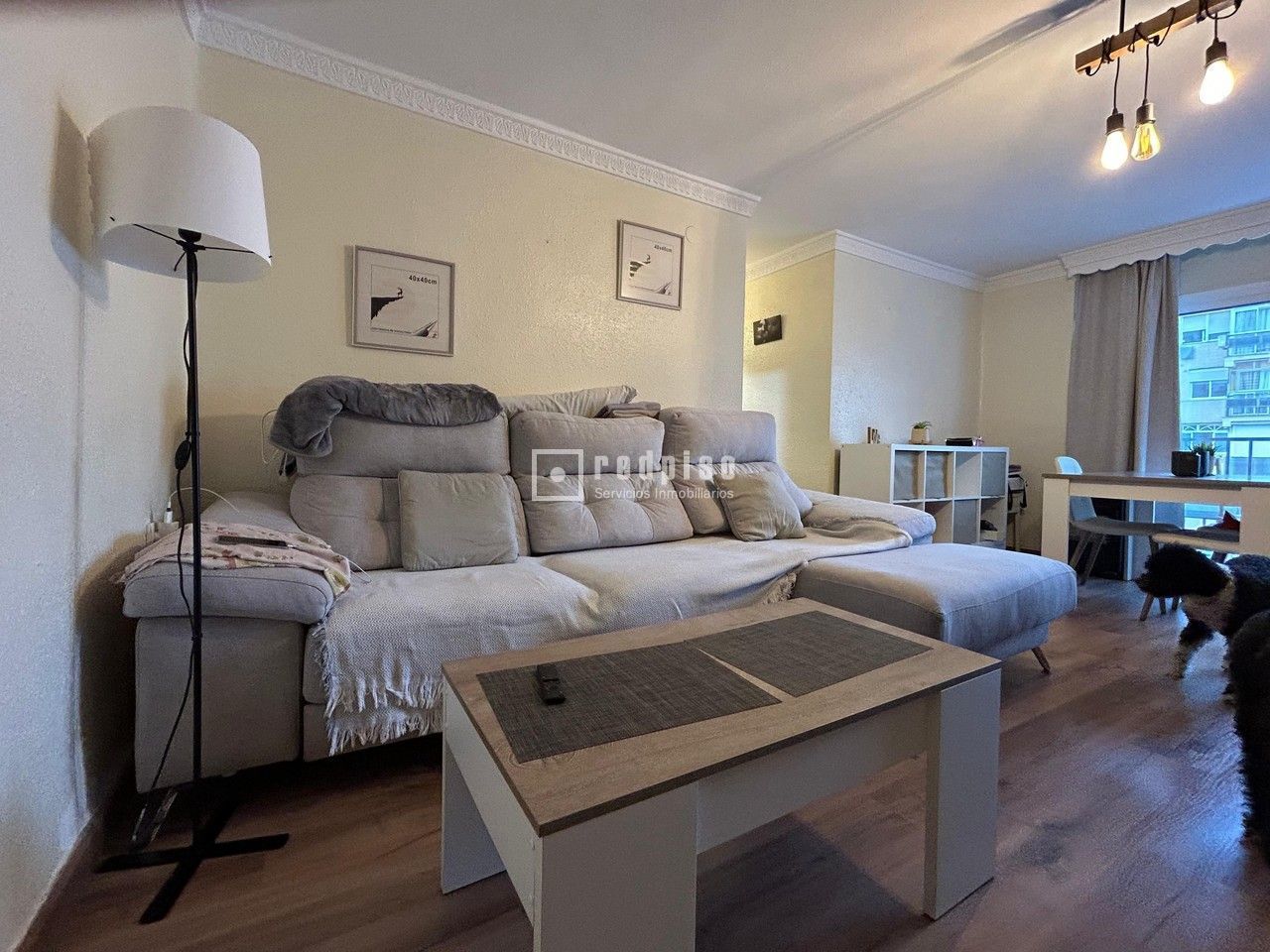 Sala d'estar de Pis en venda en Málaga Capital amb Aire condicionat, Parquet i Terrassa