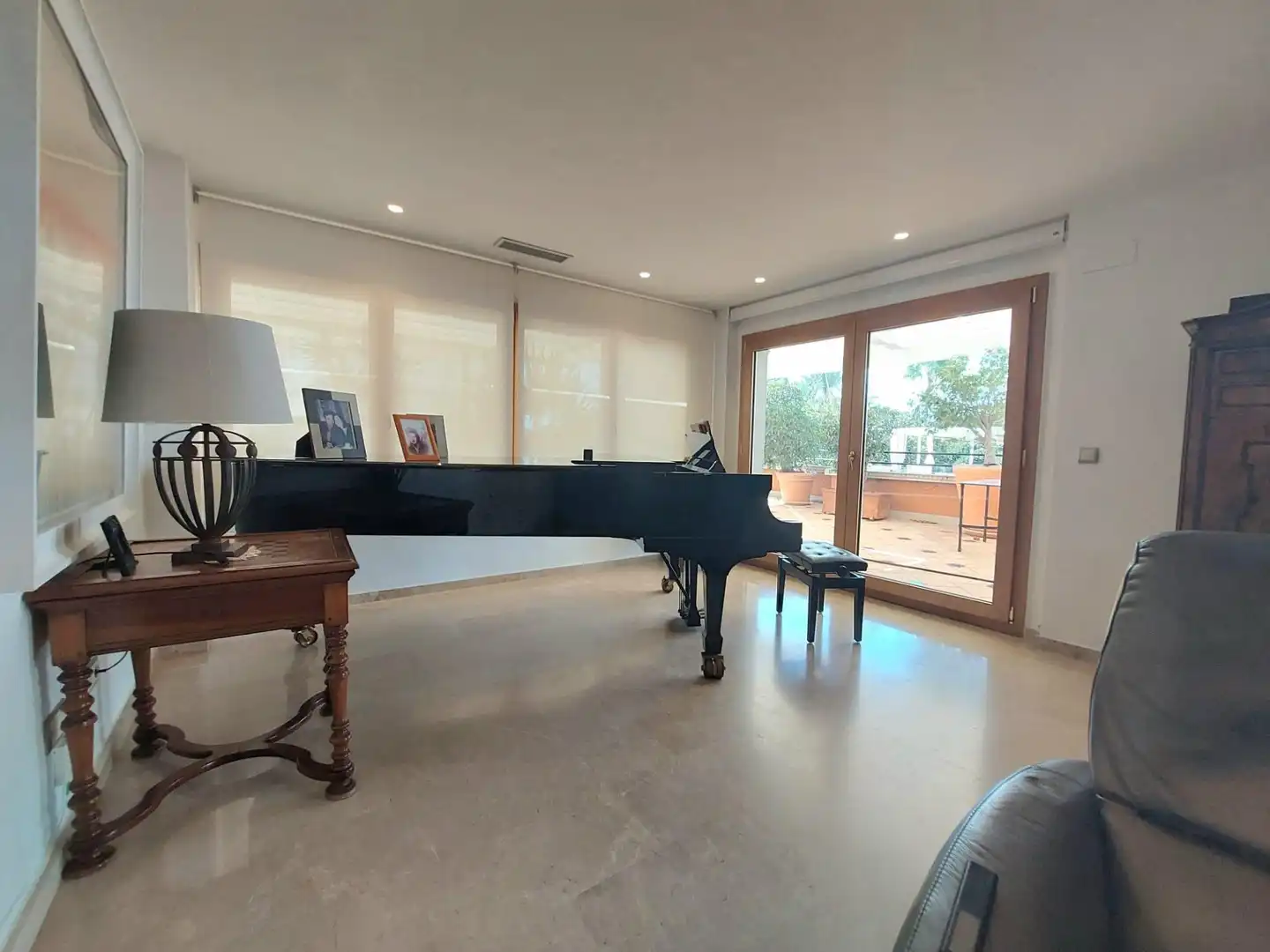 Wohnzimmer von Dachboden zum Verkauf in Águilas mit Klimaanlage, Heizung und Terrasse