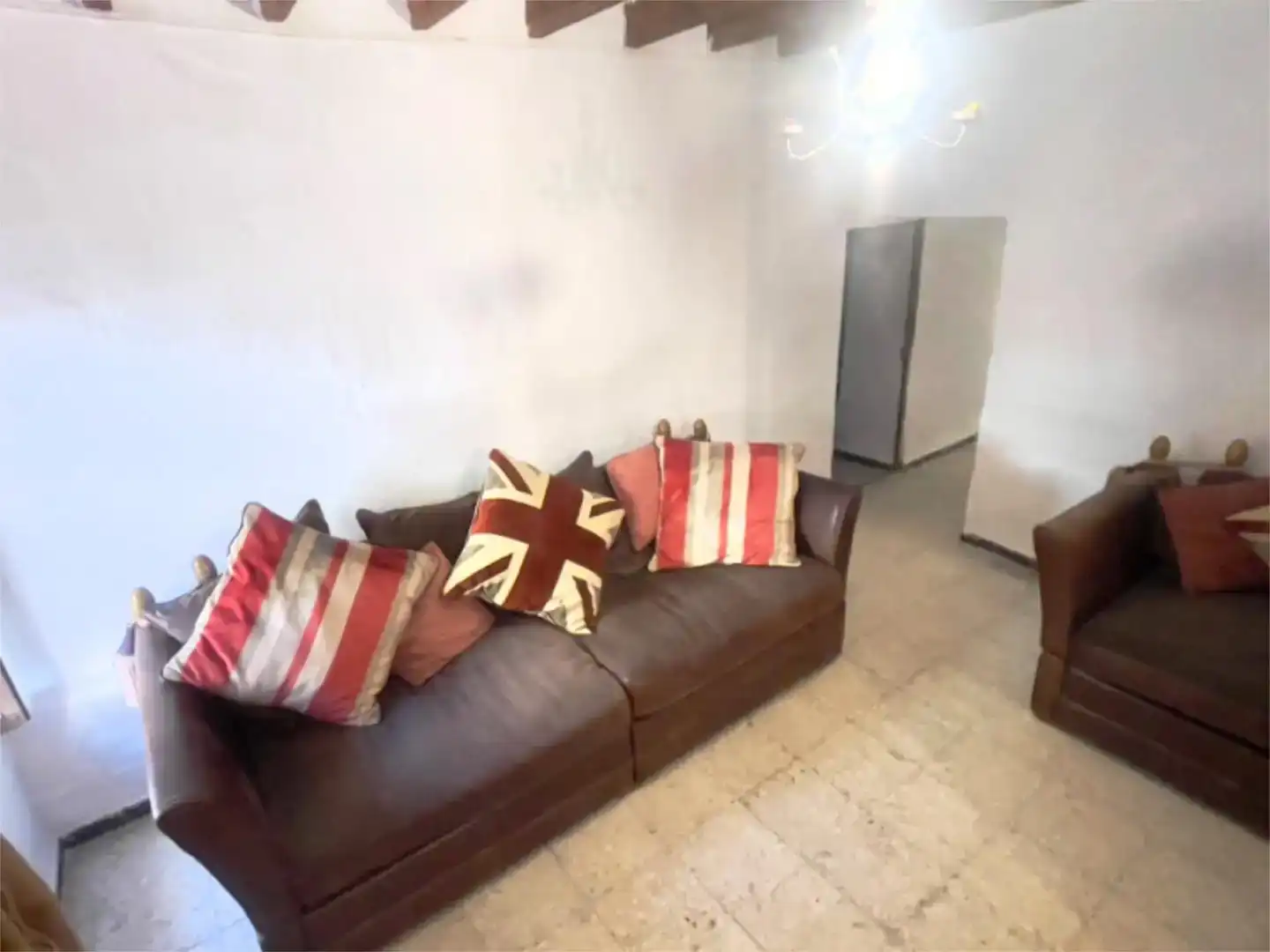Sala d'estar de Casa adosada en venda en Uleila del Campo amb Balcó