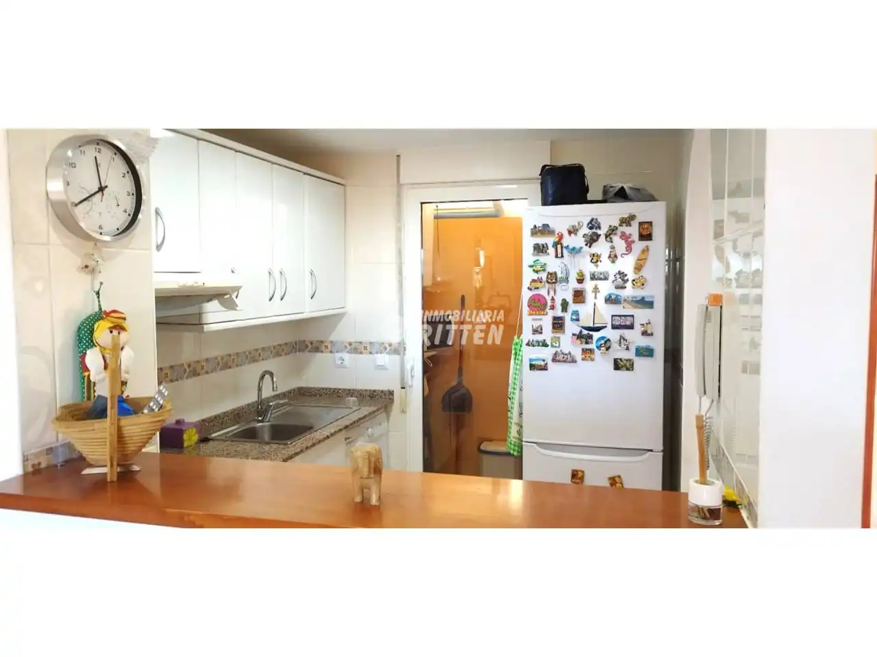 Cocina de Ático en venta en Cartagena con Terraza, Balcón y Piscina comunitaria