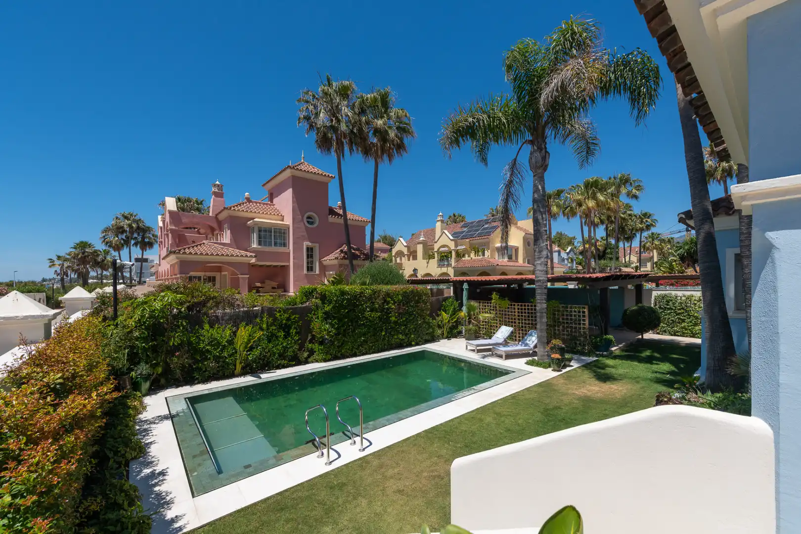Jardín de Casa o chalet en venta en Marbella con Aire acondicionado, Calefacción y Jardín privado