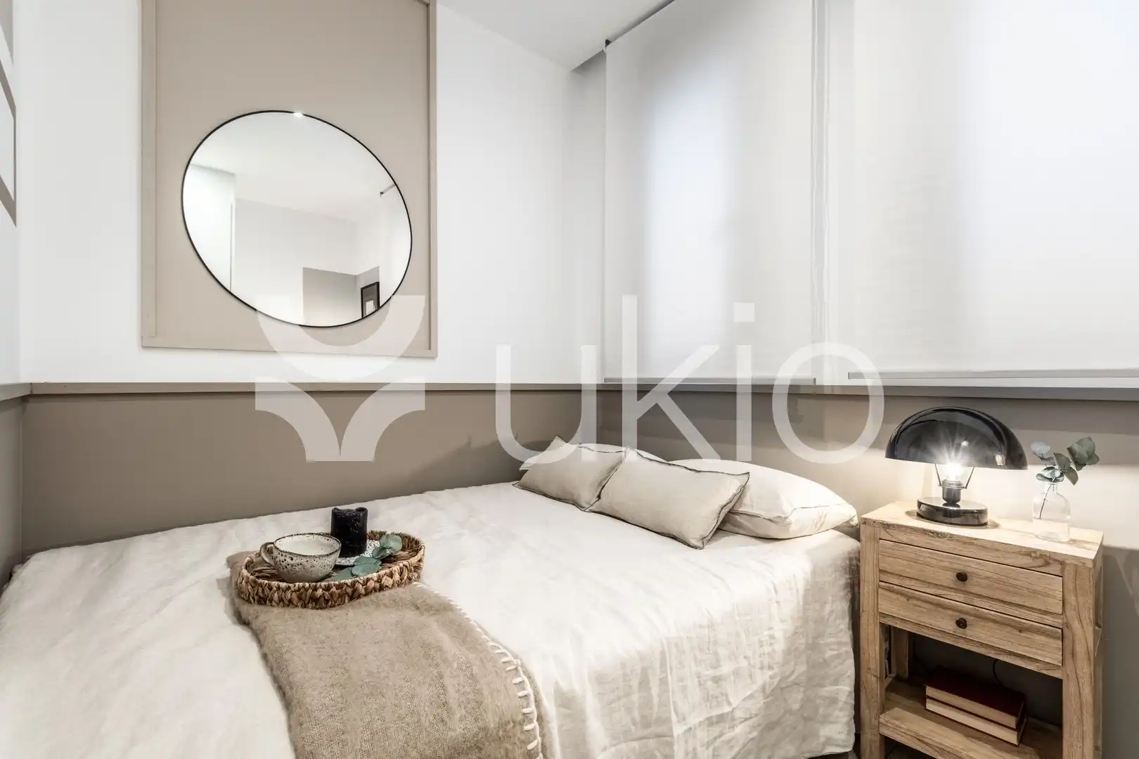 Habitación de Apartamento de alquiler en Madrid con Aire acondicionado, Calefacción y Amueblado