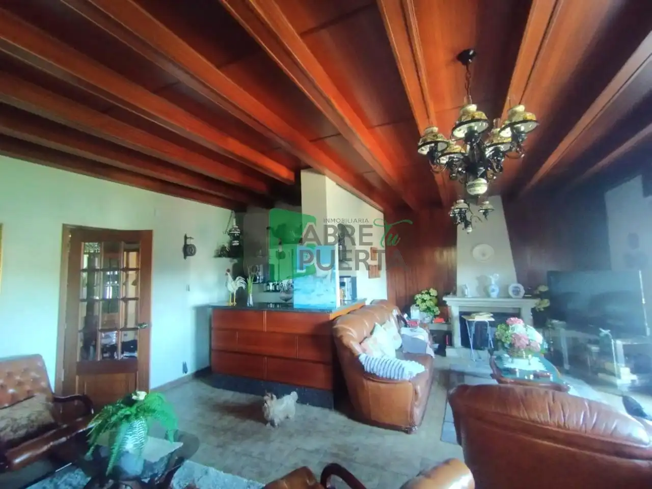 Living room of Houses for sale in Ourense Capital   with Heating, Private garden and Terrace