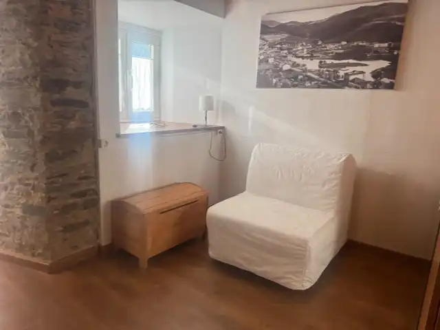 Sala d'estar de Finca rústica en venda en Vegadeo amb Calefacció, Jardí privat i Terrassa
