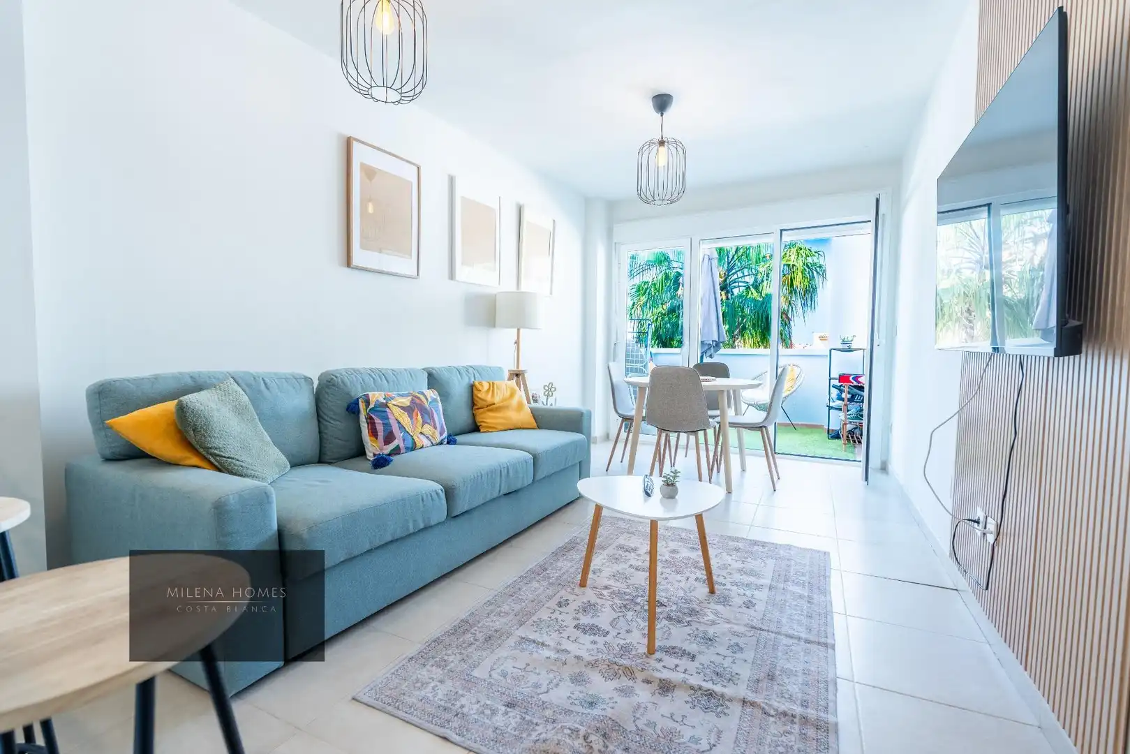 Sala de estar de Apartamento en venta en Orihuela con Aire acondicionado, Calefacción y Amueblado