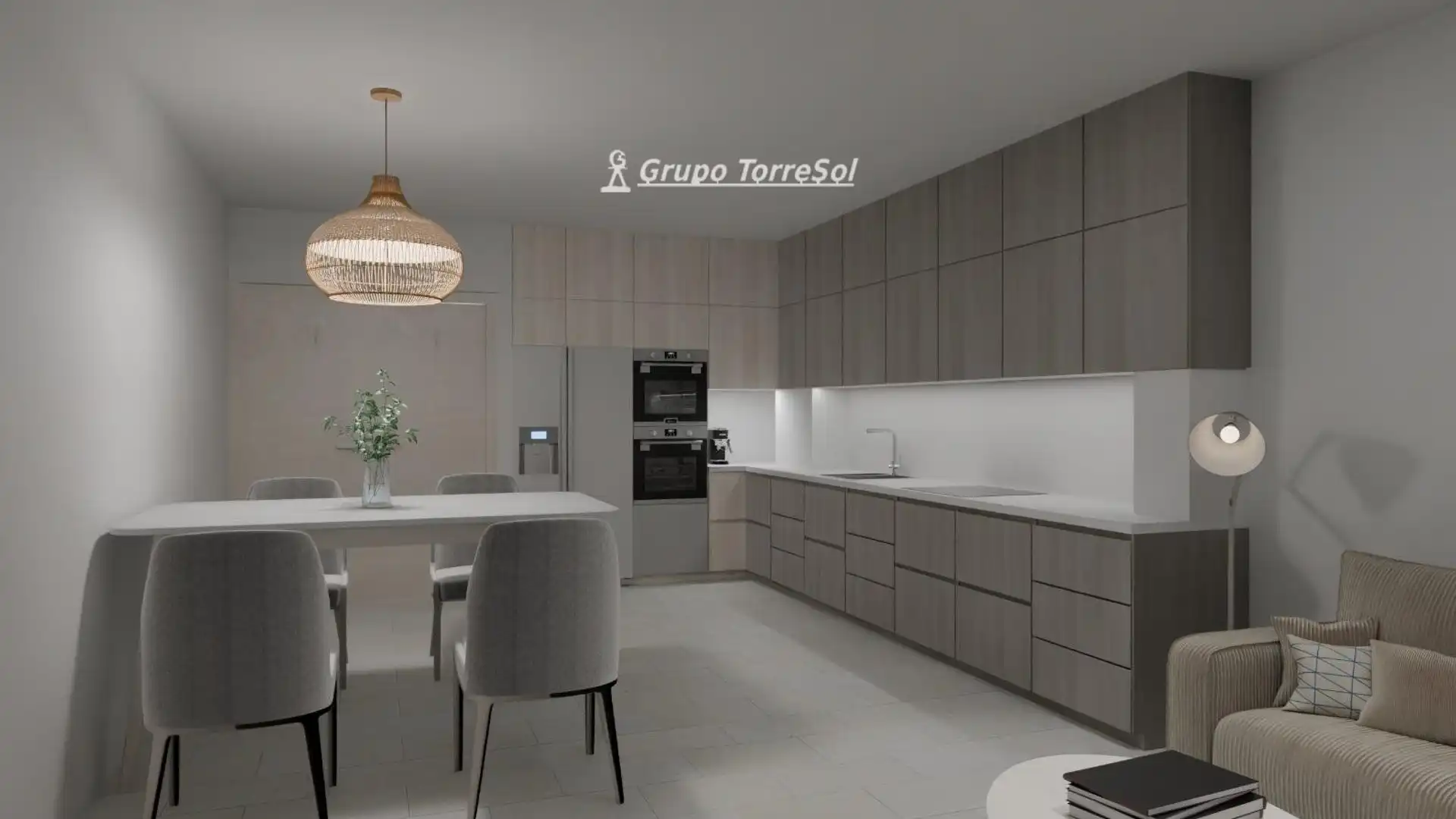 Kitchen of Flat for sale in Torredembarra  with Air Conditioner, Heating and Terrace