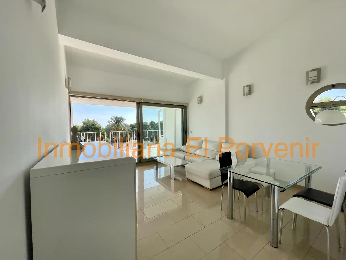 Living room of Flat for rent in Torrent  with Air Conditioner, Heating and Terrace