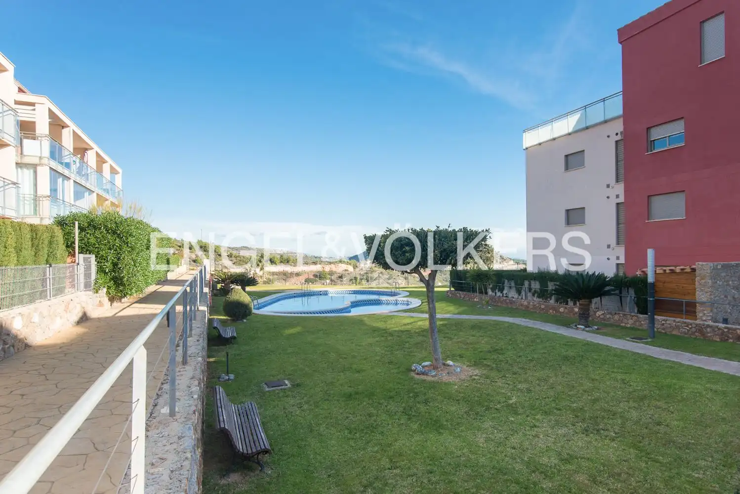 Piscina de Apartament de lloguer en Oropesa del Mar / Orpesa amb Aire condicionat, Calefacció i Terrassa