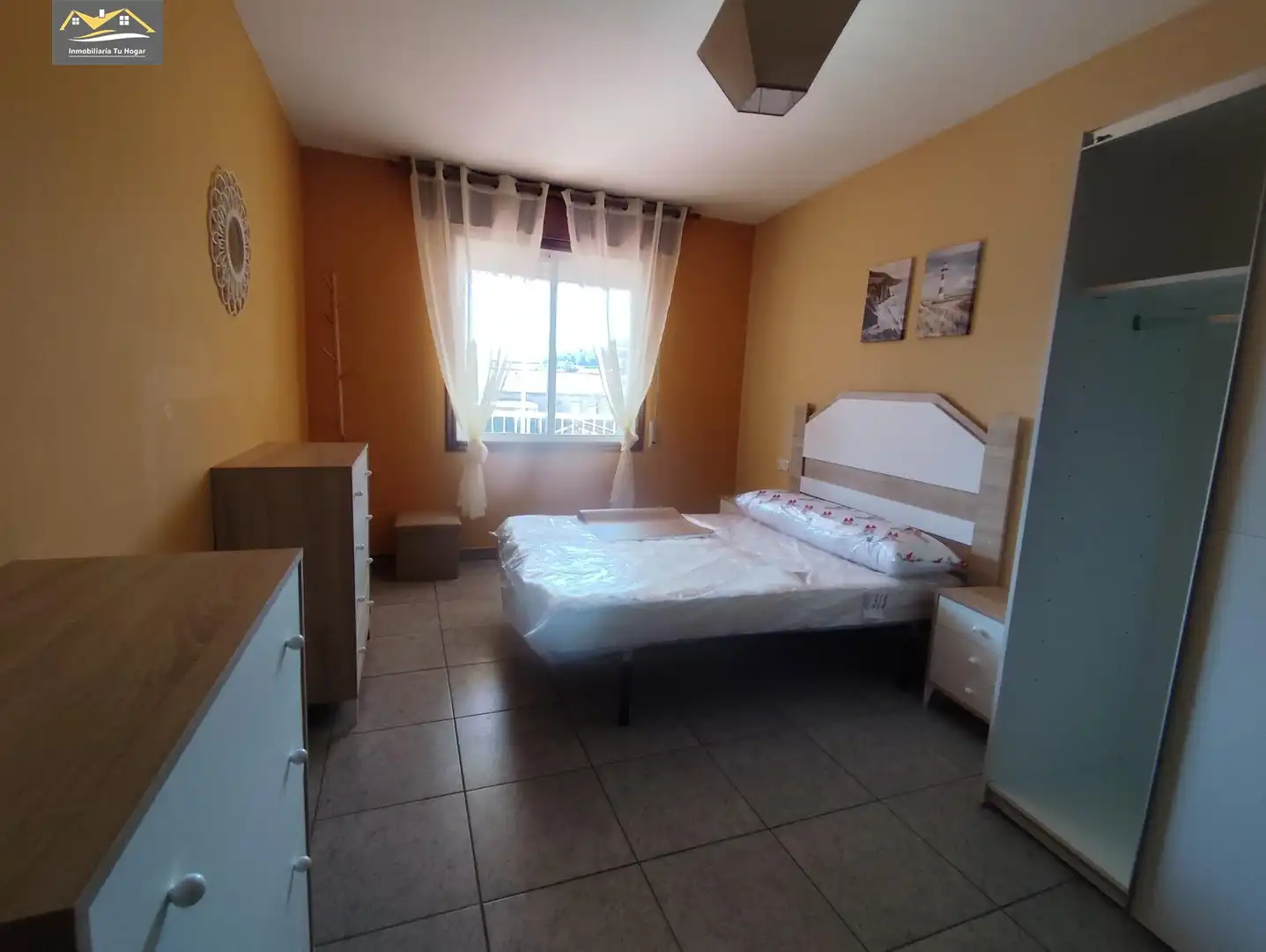 Bedroom of Flat for rent in Verín  with Heating, Terrace and Furnished