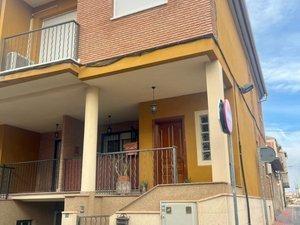 Exterior view of Single-family semi-detached for sale in  Murcia Capital  with Air Conditioner, Terrace and Storage room