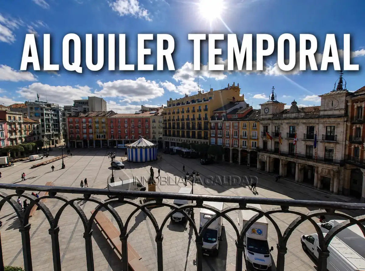Exterior view of Flat for rent in Burgos  with Heating and Furnished