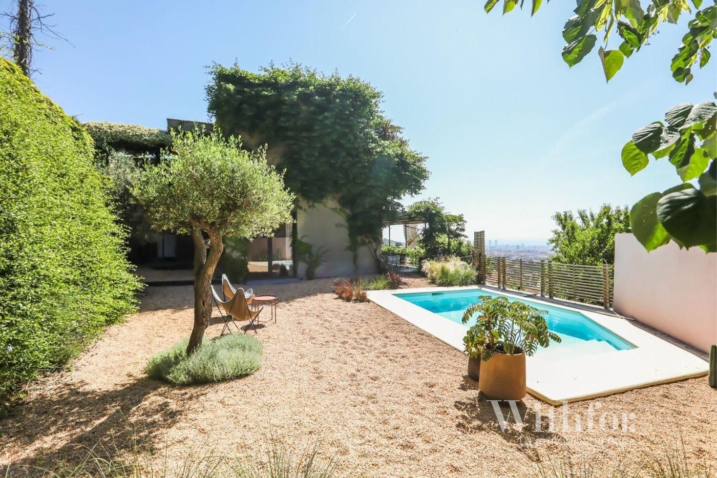 Jardí de Casa o xalet de lloguer en  Barcelona Capital amb Aire condicionat, Calefacció i Jardí privat
