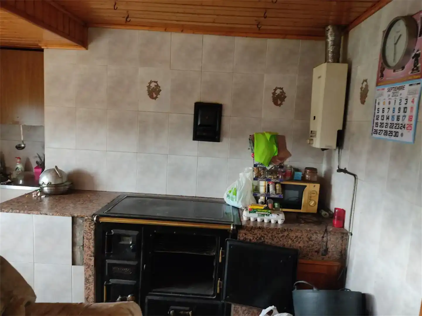 Cuina de Finca rústica en venda en Arbo