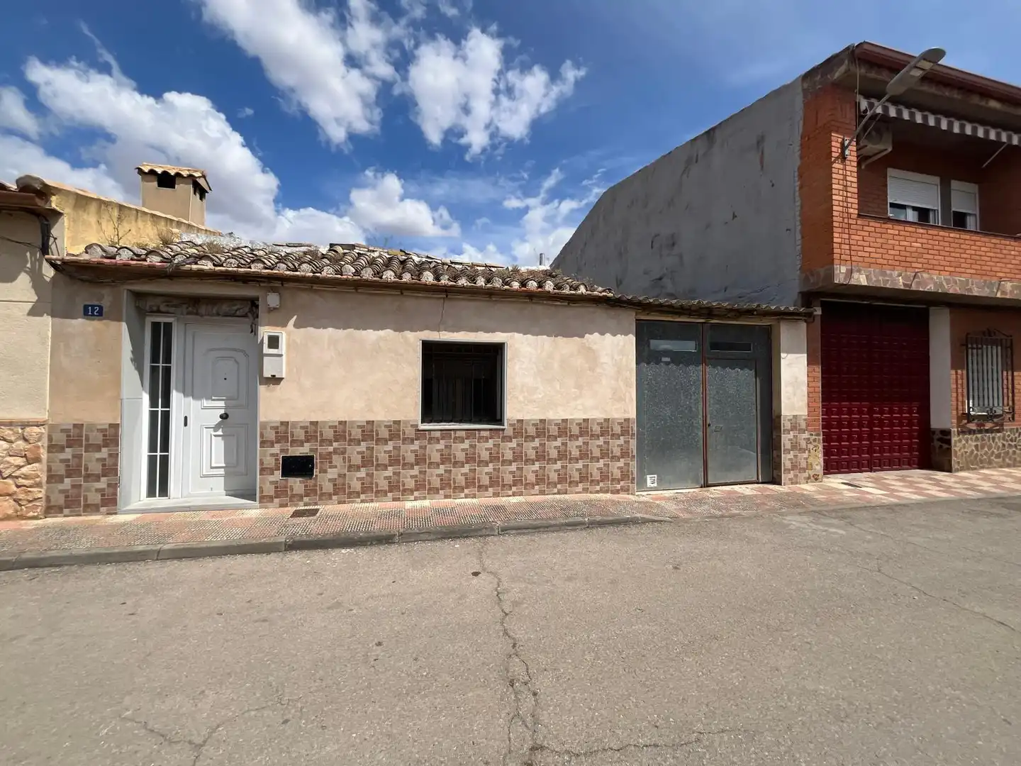 Vista exterior de Casa o xalet en venda en Arenas de San Juan 